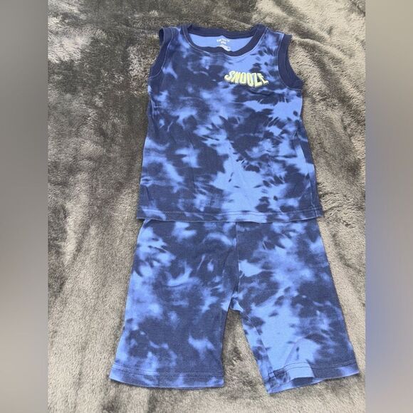 Boys size 5 snooze summer pajama set by carters - Picture 1 of 1